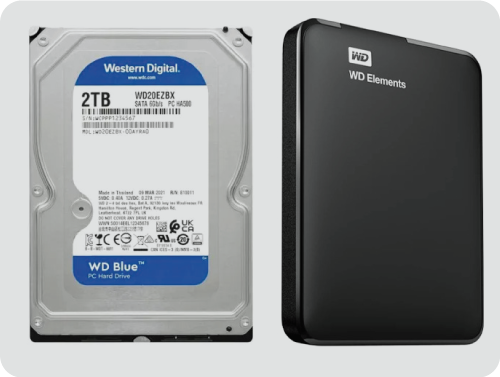 Hard Disk Internal And External
